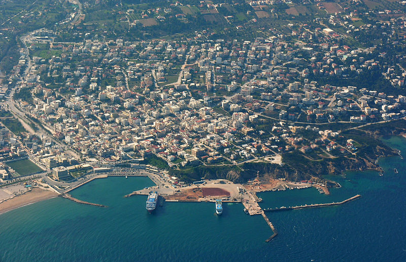 Figure 2: Aerial View of Rafina - Edition 31 – 2018 Attica Wildfires: The Intersection of Governance Failures and Climate Change