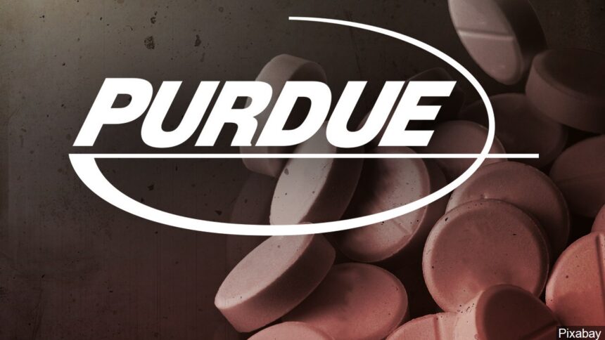 Purdue Drug Manufacturer Logo