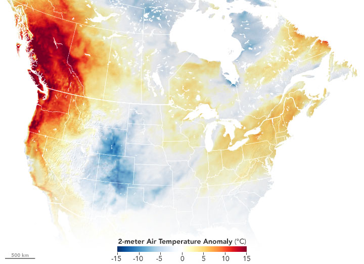 Heat Wave, Oregon