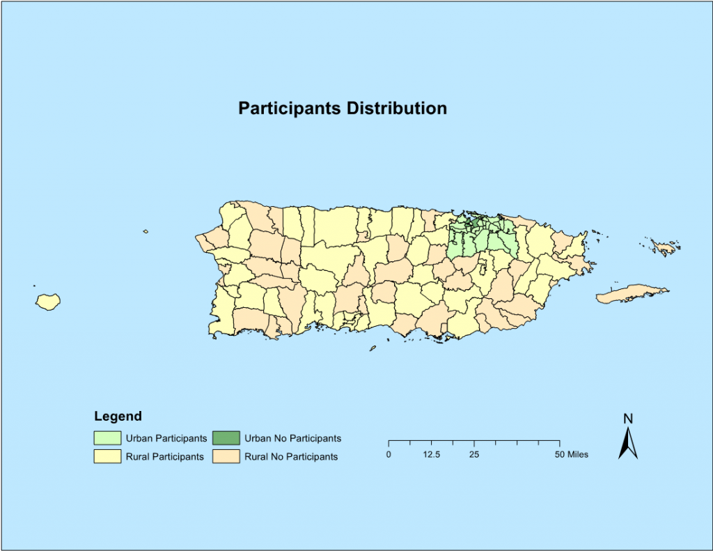 Geographic Differences in Access to HIV Prevention Services and Care Among Sexual Minority Men in Puerto Rico