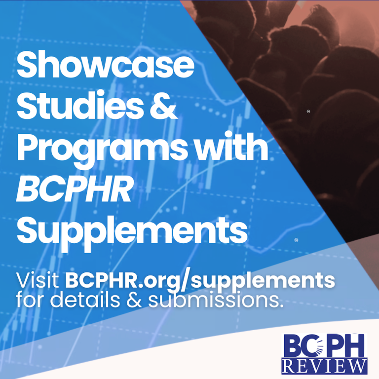BCPHR Supplement Publishing 2026
