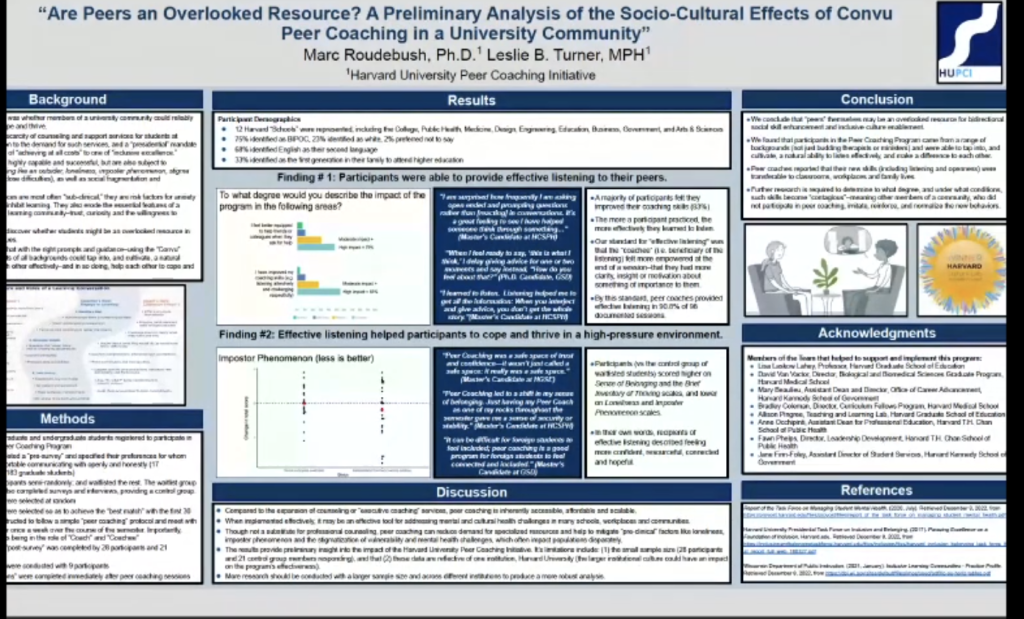 Edition 70 - Are Peers an Overlooked Resource? A Preliminary Analysis of the Socio-Cultural Effects of Convu Peer Coaching in A Collegiate Community